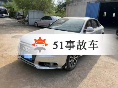 太原市事故车11年奥迪A4L事故车2.0自动档-现停放于辽宁大连市