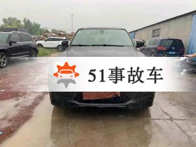 青岛市事故车13年宝马X5事故车3自动档-现停放于山东淄博市