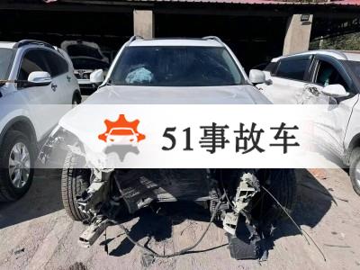 哈尔滨市事故车17年沃尔沃XC90事故车2.0自动档-现停放于黑龙江哈尔滨市