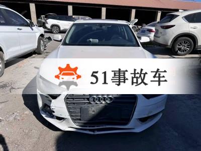 哈尔滨市事故车14年奥迪A4L事故车2.0自动档-现停放于黑龙江哈尔滨市