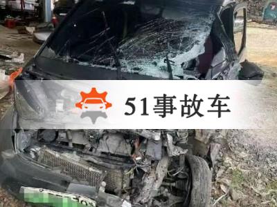 来宾市事故车21年奔驰E事故车0.00自动档-现停放于广西来宾市