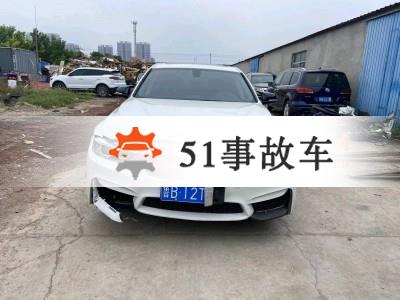 淄博市事故车15年宝马3事故车2自动档-现停放于山东淄博市