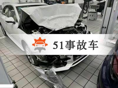 临沂市事故车20年奥迪A4L事故车0.00自动档-现停放于山东临沂市